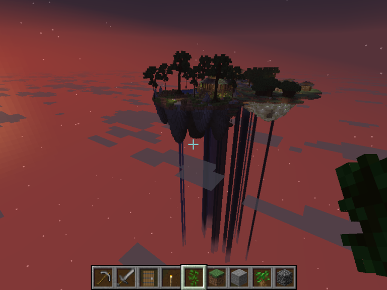 one of the team skyblock islands